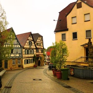 Das Geburtshaus des Johann Christoph Friedrich von Schiller in Marbach.