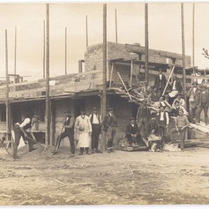 Baustelle Hausbau