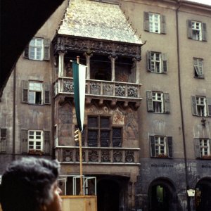 Blick auf Goldenes Dachl