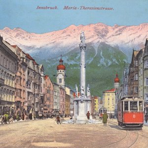 Innsbruck. Maria-Theresienstrasse