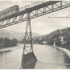 Innsbruck. Hungerburgbahn-Brücke