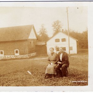Bauernporträt Andorf 1917
