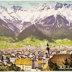 Innsbruck mit Nordkette