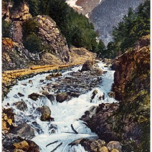 Innsbruck, Hungerburg-Plateau, Mühlauer-Klamm