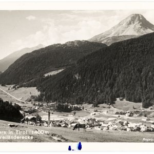 Nauders in Tirol mit Dreiländerecke