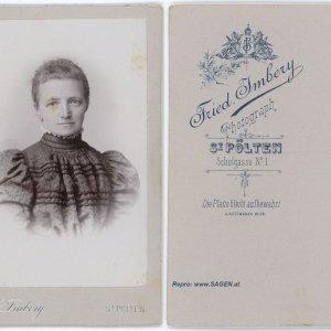 Fotograf Friedrich Imbery, St. Pölten