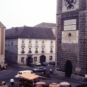 Stadtplatz Enns 1982