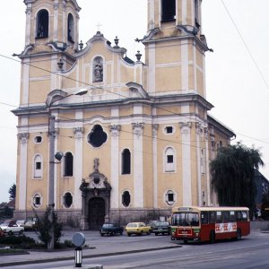 Basilika Wilten im Jahr 1976