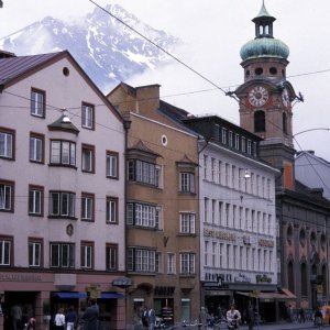 Innsbruck, Maria-Theresien-Straße im Jahr 1985