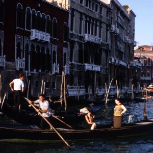 Traghetto - Fähre über den Canal Grande