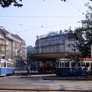 Medium 'Straßenbahn in Zürich 1965' in der Kategorie 'Straßenbahnen, U-Bahn'