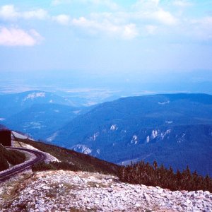 Zahnradbahn auf den Schneeberg