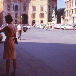 Straßenszene Italien 1967