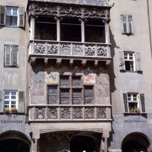 Innsbruck Goldenes Dachl im Jahr 1965