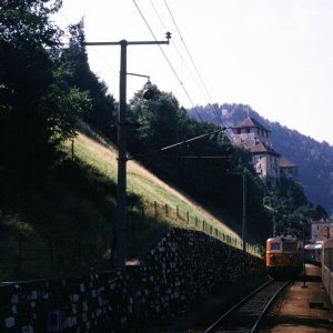 Bahn bei der Schattenburg in Feldkirch