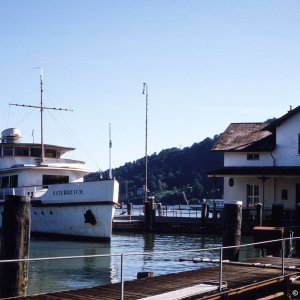 Schiff "Österreich" im Hafen Bregenz