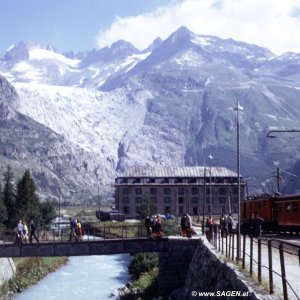 Bahnhof Gletsch der ehemaligen Furka Oberalp Bahn