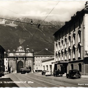 Innsbruck Triumphpforte Hotel Greif
