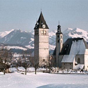 Kitzbühel im Winter 1956