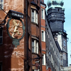 Innsbruck Sailergasse Stadtturm 1967