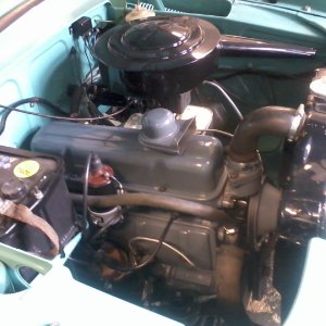 Motor Opel Rekord P1 Baujahr 1959