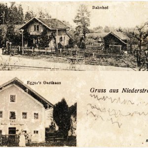 Bahnhof Niederstraß bei Teisendorf