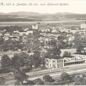 Vöcklabruck vom Hamisch-Gatterl 1908