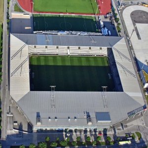modernes Innsbruck - Tivoli Fußballstadion