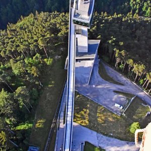 modernes Innsbruck - Sprungschanze