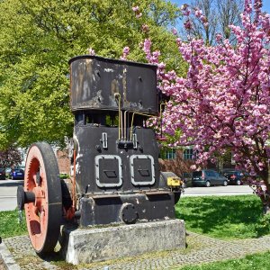 Medium 'Kapseldampfmaschine' in der Kategorie 'Linz - Ansichten aus Linz, Oberösterreich'