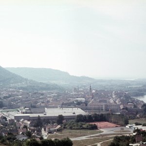 Blick auf Hainburg vom Braunsberg 1970