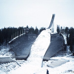 Holmenkollen-Sprungschanze in Oslo