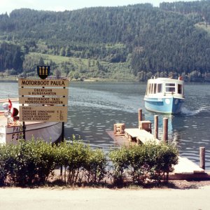 Motorboot Paula, Millstätter See