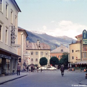 Lienz, Johannesplatz, Blickrichtung Westen