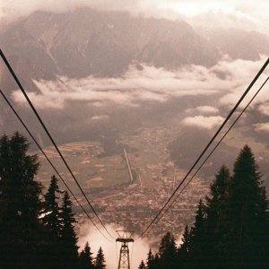 Lienz, Blick von der Zettersfeldbahn