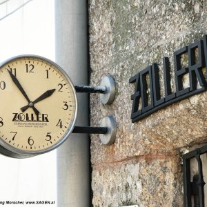 Hall in Tirol: Geschäftsausleger Uhrmachermeister