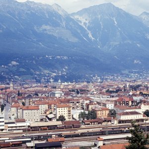 Panorama Innsbruck Wilten 1960er-Jahre