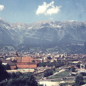 Innsbruck Wilten mit Sillkanal