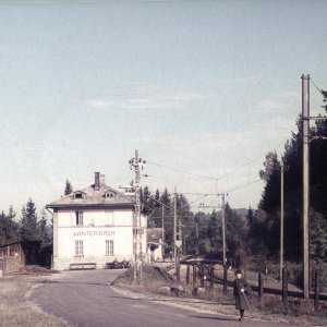 Bahnhof Winterbach 1974