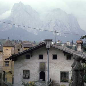 Südtirol Kastelruth mit Schlern 1974