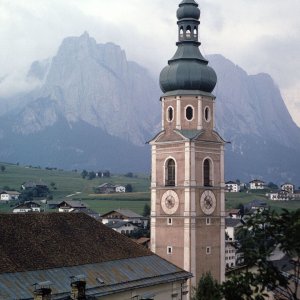 Südtirol Kastelruth mit Schlern 1974