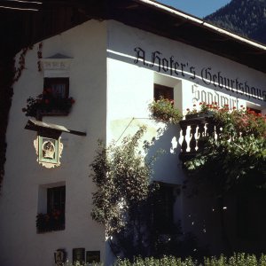 Sandwirt, Geburtshaus Andreas Hofer