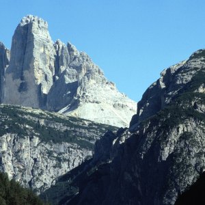 Große und westl. Zinne. Dolomiten