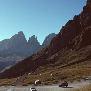 Grohmannspitze, Fünffingerspitze und Langkofel - Dolomiten