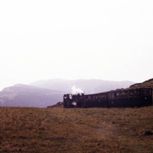 Schneeberg Dampflokomotive
