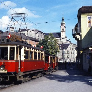 Medium 'Lokalbahn Innsbruck - Hall in Tirol' in der Kategorie 'Hall in Tirol - Ansichten aus Hall in Tirol'