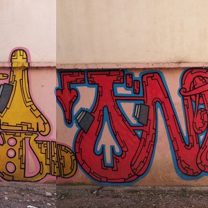 Graffiti von CesarOne.SNC