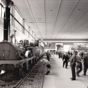 Der Adler - erster Zug in Deutschland, Nürnberg - Fürth