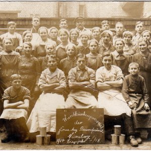 Wurstküchenpersonal 1914 - 18