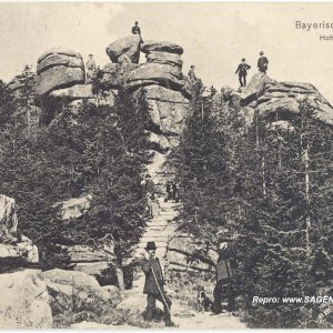 Josef Seidel: Bayerischer Wald Hohenstein 1907